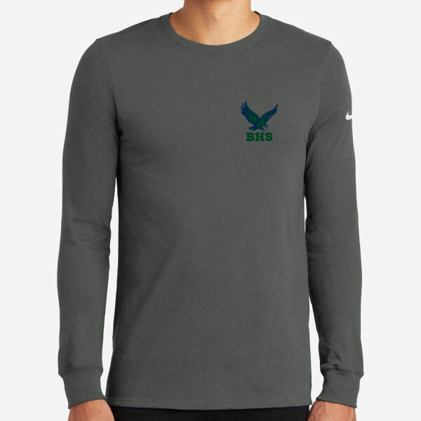 Nike Dri FIT Cotton/Poly Long Sleeve Tee Thumbnail