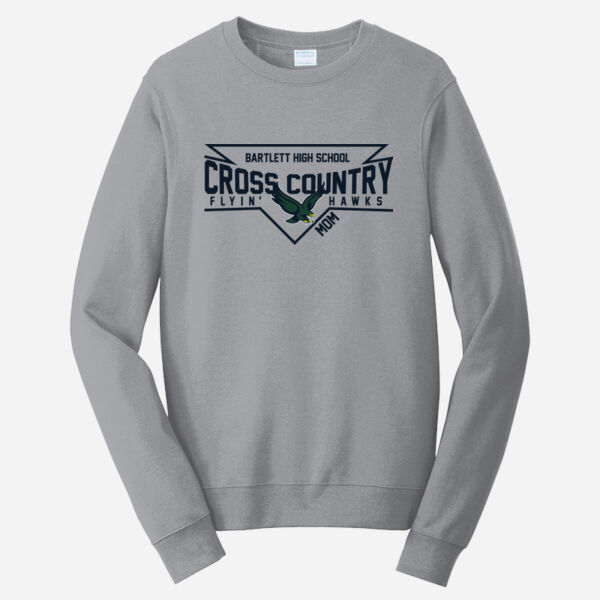 Cross Country Mom Fan Favorite Fleece Crewneck Sweatshirt Thumbnail